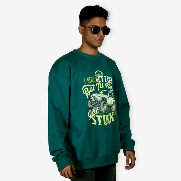 unisex teal green  sweatshirts