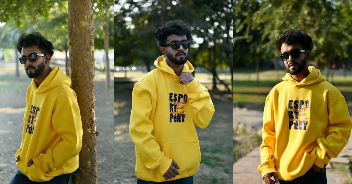 Esportpony-Yellow-Hoodies